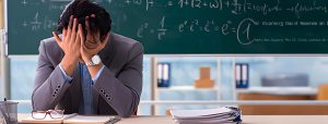 Što uzrokuje stres učiteljima matematike?